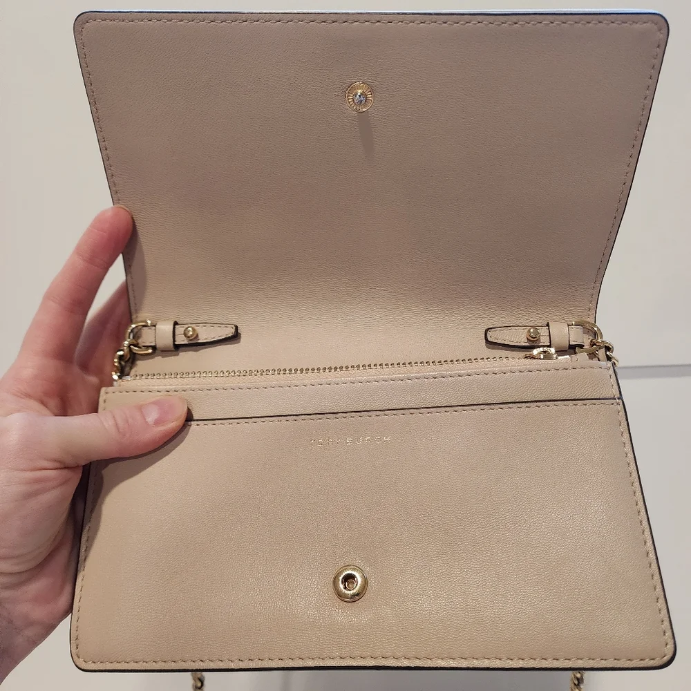 Tory Burch‎ Savannah chain wallet/purse - Picture 12 of 17